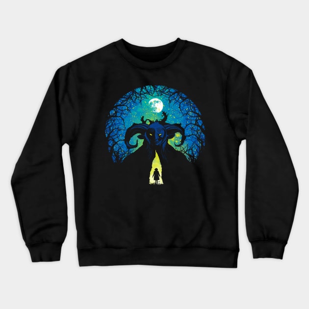 Underground Realm Crewneck Sweatshirt by Daletheskater